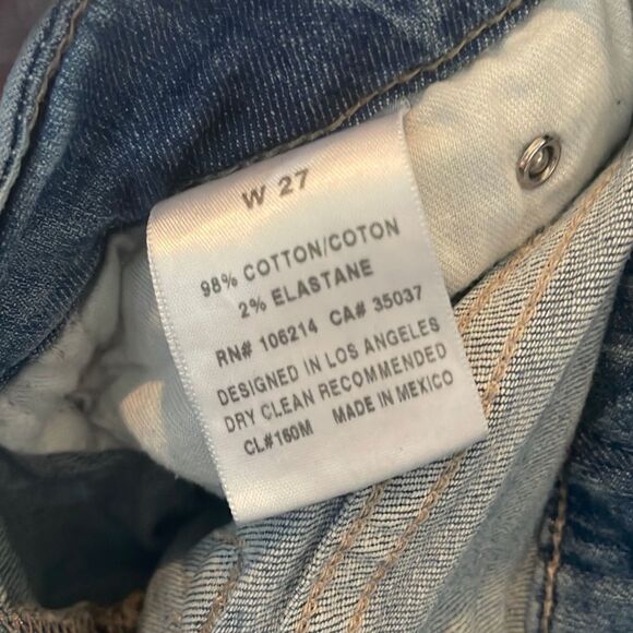 Joes Jeans Vintage Reserve 1971 Light Washed Cropped Jeans size 27 - Picture 10 of 11